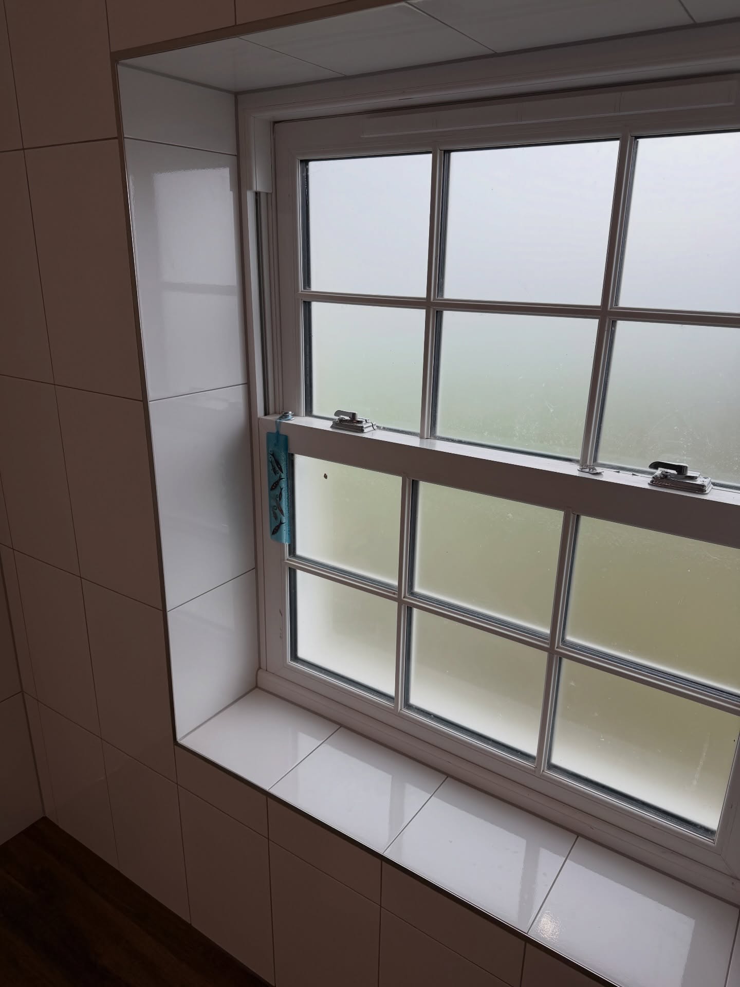 Window or door frame sealant work example 6