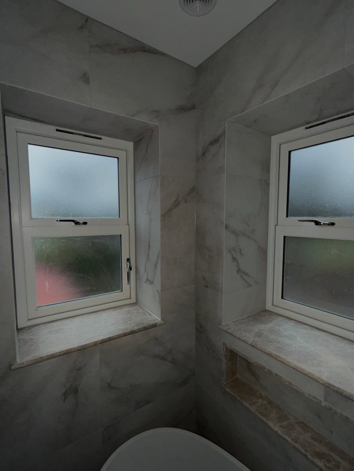 Window or door frame sealant work example 7